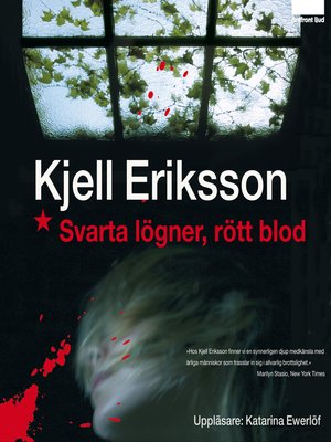 cover image of Svarta lögner, rött blod